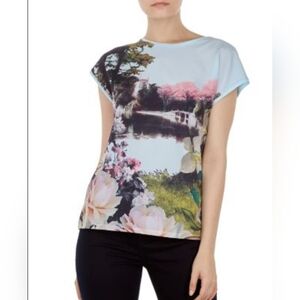 Ted Baker Scenic Garden Print Top